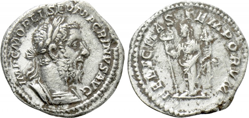 MACRINUS (217-218). Denarius. Rome. 

Obv: IMP C M OPEL SEV MACRINVS AVG. 
La...