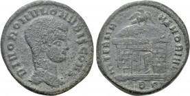 DIVUS ROMULUS (Died 309). Follis. Rome. Struck under Maxentius.