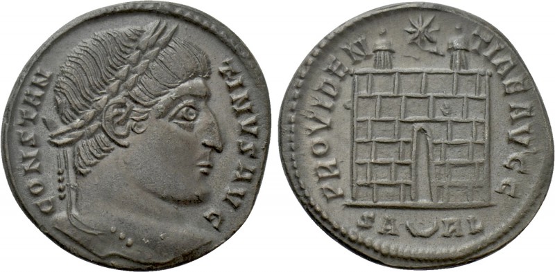 CONSTANTINE I THE GREAT (307/310-337). Follis. Arelate. 

Obv: CONSTANTINVS AV...