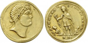 CONSTANTINE I THE GREAT (307/10-337). GOLD Solidus. Contemporary imitation of Thessalonica.