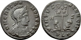 CRISPUS (Caesar, 316-326). Follis. Lugdunum.