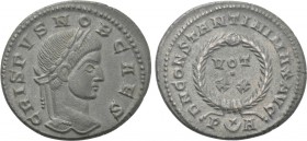 CRISPUS (Caesar, 316-326). Follis. Arelate.