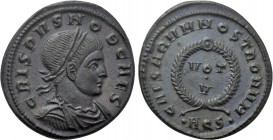 CRISPUS (Caesar, 316-326). Follis. Aquileia.