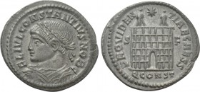 CONSTANTIUS II (Caesar, 324-337). Follis. Arelate.