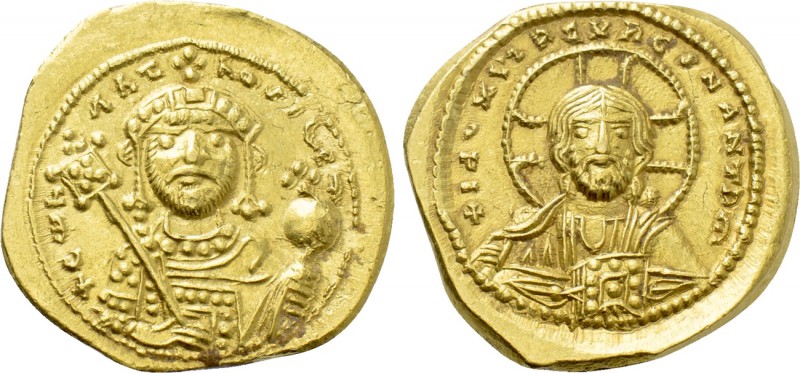 CONSTANTINE IX MONOMACHUS (1042-1055). GOLD Tetarteron Nomisma. Constantinople....