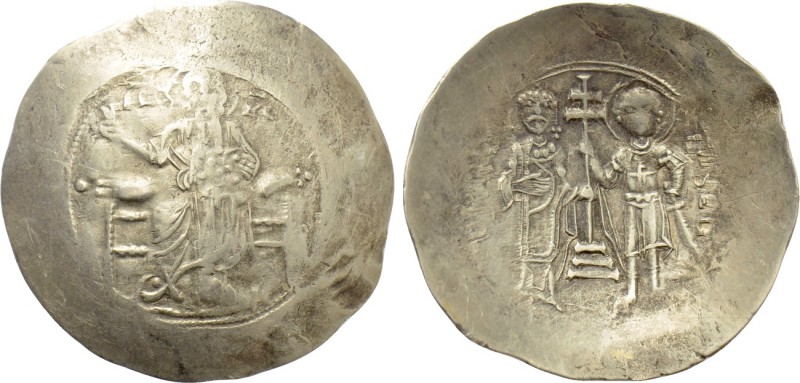 JOHN II COMNENUS (1118-1143). EL Aspron Trachy Nomisma. Constantinople. 

Obv:...
