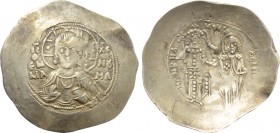 MANUEL I COMNENUS (1143-1180). EL Aspron Trachy Nomisma. Constantinople.