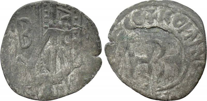 ANDRONICUS II PALAEOLOGUS (1282-1328). BI Tornese or 1/8 Basilikon. Constantinop...