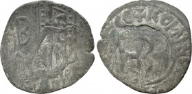 ANDRONICUS II PALAEOLOGUS (1282-1328). BI Tornese or 1/8 Basilikon. Constantinople.