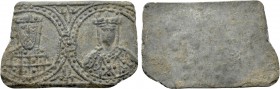 BYZANTINE LEAD PLAQUES. Uncertain (Circa 10th-12th centuries).