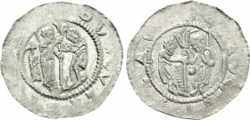 BOHEMIA. Ladislaus (Vladislav) II (As duke, 1140-1158). Denár.