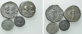 4 Ancient Coins.