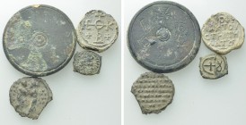 4 Byzantine Seals, Weights and Coins.