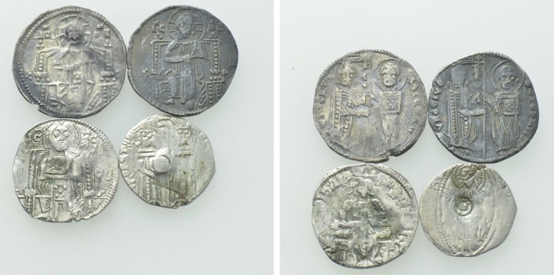 4 Medieval Coins.

Obv: .
Rev: .

.

Condition: See picture.

Weight: g...