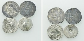 4 Medieval Coins.