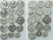 15 Coins of Hadrian and his Family.