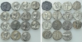15 Denari of Nerva-Antonine Dynasty.