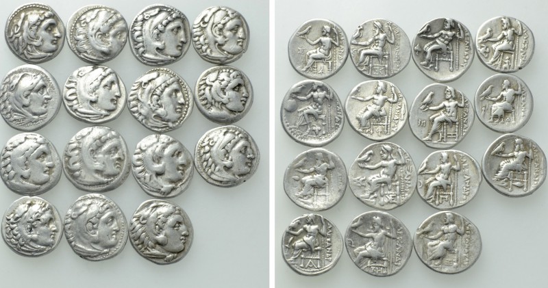 15 Drachms of Alexander the Great. 

Obv: .
Rev: .

. 

Condition: See pi...