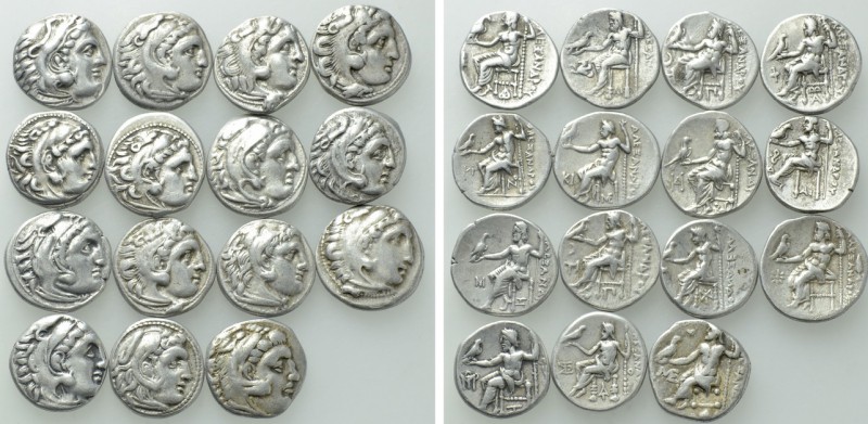 15 Drachms of Alexander the Great. 

Obv: .
Rev: .

. 

Condition: See pi...