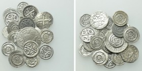 20 Coins; mostly medieval Hungary.