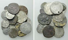 21 Medieval, Modern and Islamic Coins.