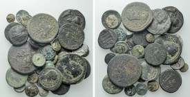 Circa 40 Greek and Roman Provicial Coins.