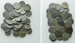 Circa 40 Roman Coins.