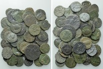 Circa 60 Roman Coins.