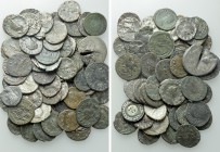 Circa 70 Ancient Coins; Including Silver.