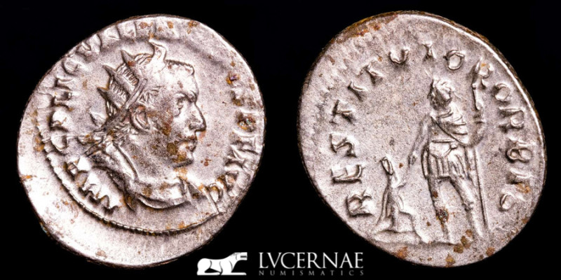 Roman Empire - Valerian I (253-260 A.D.) Silver antoninianus (3,22 g, 23 mm). Mi...