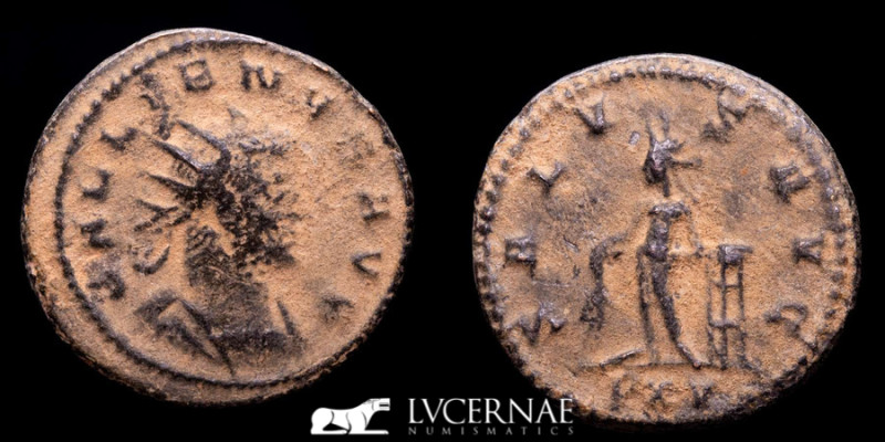 Roman Empire - Gallienus, (253-268 A.D.). Antoninianus (Billon, 3.33 g., 21 mm.)...