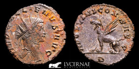 Gallienus Bronze Antoninianus 2,72 g., 20 mm. Rome 266 AD gVF/nEF