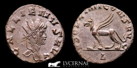Gallienus Bronze Antoninianus 3,30 g., 20 mm. Rome 266 AD Near extremely fine