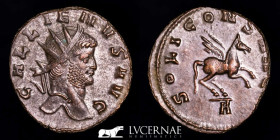 Gallienus Bronze Antoninianus 3,41 g., 20 mm. Rome 267/8 AD. Near extremely fine