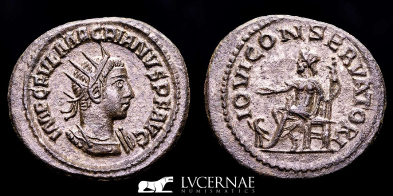 Roman Empire - Macrinus (260-261 A.D.) Silver antoninianus (4.45 g. 22 mm.). Min...