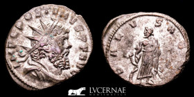 Aureolus Silvered Bronze Antoninianus 3,25 g. 21 mm. Mediolanum 267-268 A. D. gVF