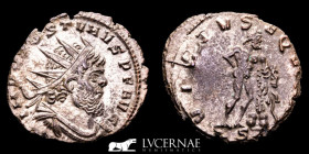 Aureolus Silvered Bronze Antoninianus 2,87 g. 21 mm. Mediolanum 267/8 nEF