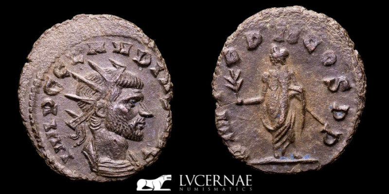 Roman Empire. Claudius II Gothicus. A.D. 268-270. Æ antoninianus (3.11g., 21 mm....