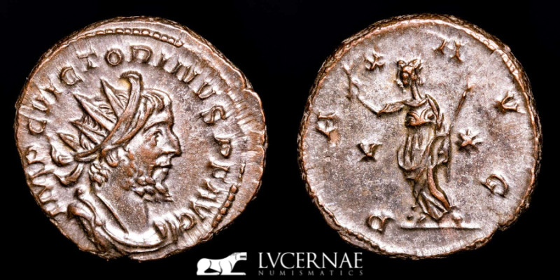 Roman Empire - Victorinus (269-271 A.D.) 
Bronze antoninianus (3,96 g., 20 mm..)...