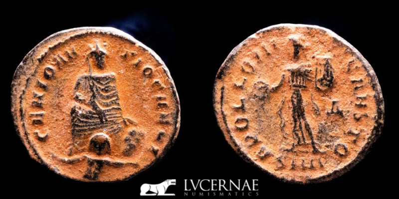 Roman Empire. - Maximinus II Daia (308-313 A.D.). Civic 'Pagan' coinage or Civic...