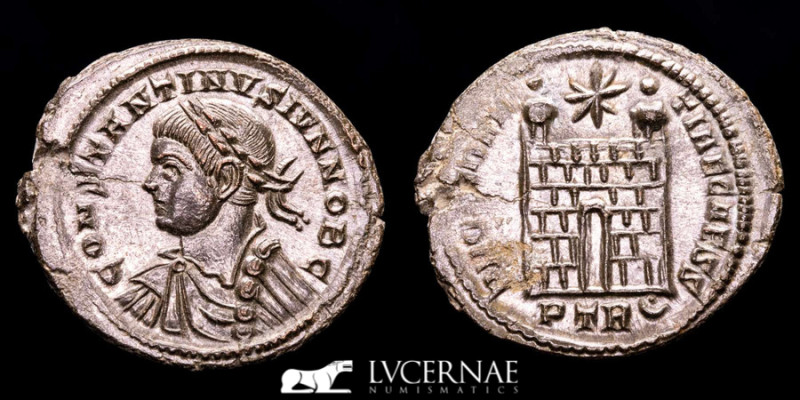 Roman Empire - Constantine II, as Caesar, (317-337 A.D.)
Silvered Follis. (3.54 ...