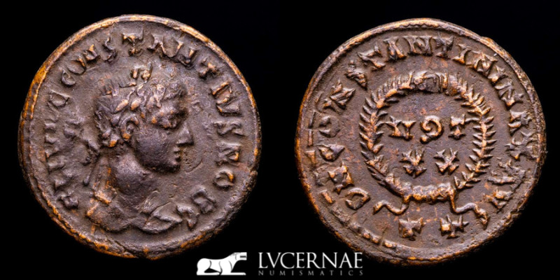 Roman Empire - Constantius II (324-337 A.D.) 
Bronze follis (3,73 g • ⌀ 21 mm). ...