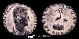 Constantius Gallus Bronze AE3 2,12 g., 16 mm. Antioch, AN∆ 354-358 Good fine