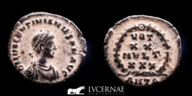 Valentinian II Bronze Nummus 0.98 g. 14 mm Antioch 378-383 nEF