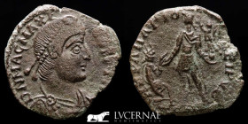 Magnus Maximus Bronze Maiorina 4.30 g. 24 mm. Arles 383-88 gVF