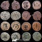 Lot comprising Æ Bronze 8 Æ coins g mm Various mints s.III Fine/Very Fine