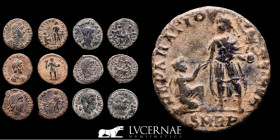 Lot comprising bronze 6 Æ coins g mm Various mints III-IV c. AD. Good fine / good very fine