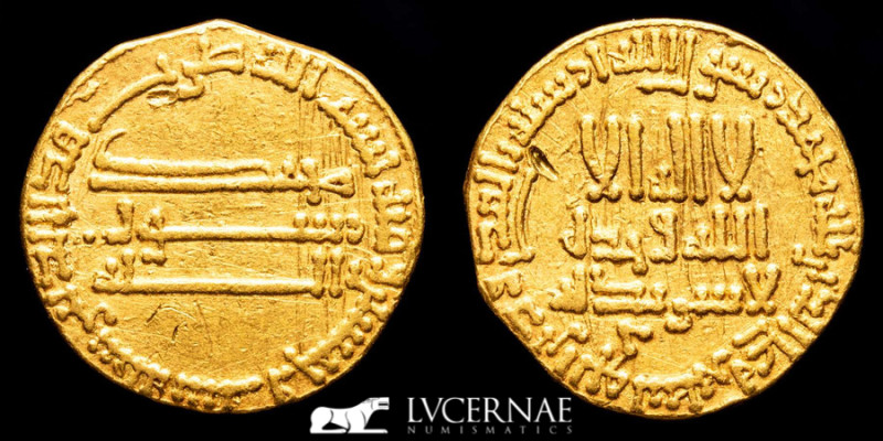 Spain - Abbasids - Al-Mansur (754-775 AD)

Gold dinar (4.05 g. 18 mm.). No mint ...