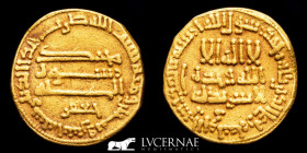 Harum al-Rasid Gold Dinar 4,07 g. 18 mm. (Misr) 183 H / 799 AD Good very fine (MBC)