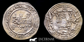 Abd al-Rahman III Silver Dirham 2.75 g., 23 mm. Al-Andalus 332 H - 944 AD Near extremely fine